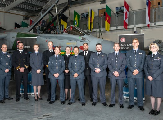 The AeroSystem Course 52 graduates.