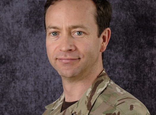 Headshot of an army officer.