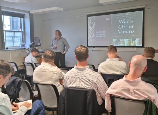 Prof Greg Kennedy teaching